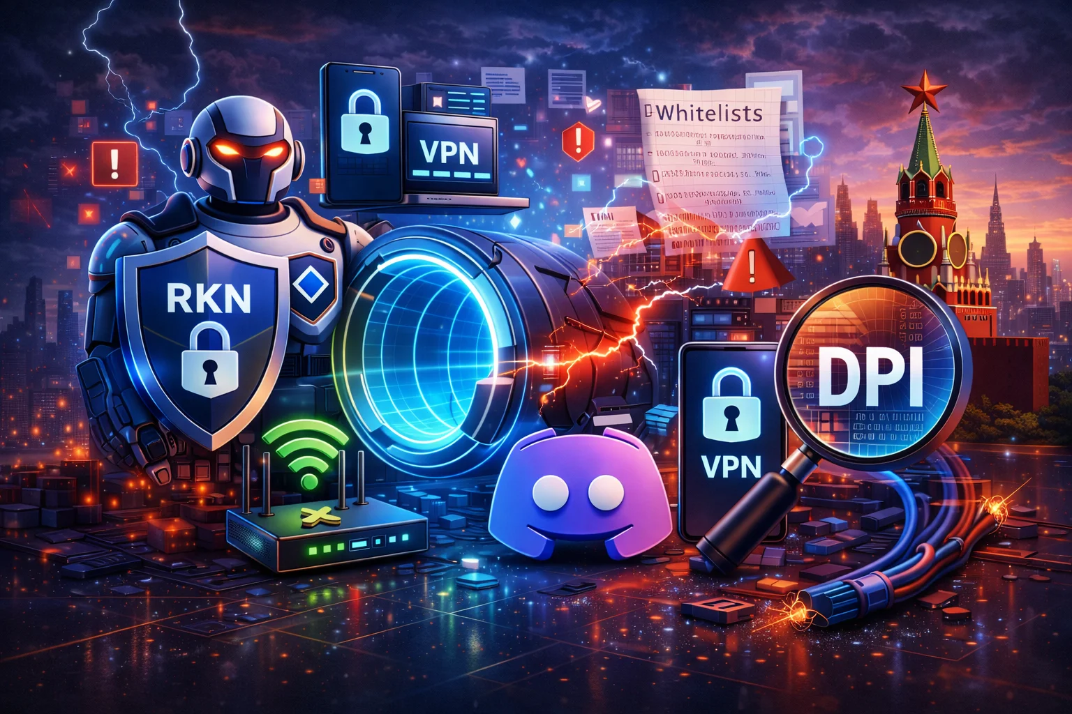 Новый обход белых списков в России | Какой бесплатный VPN работает против DPI