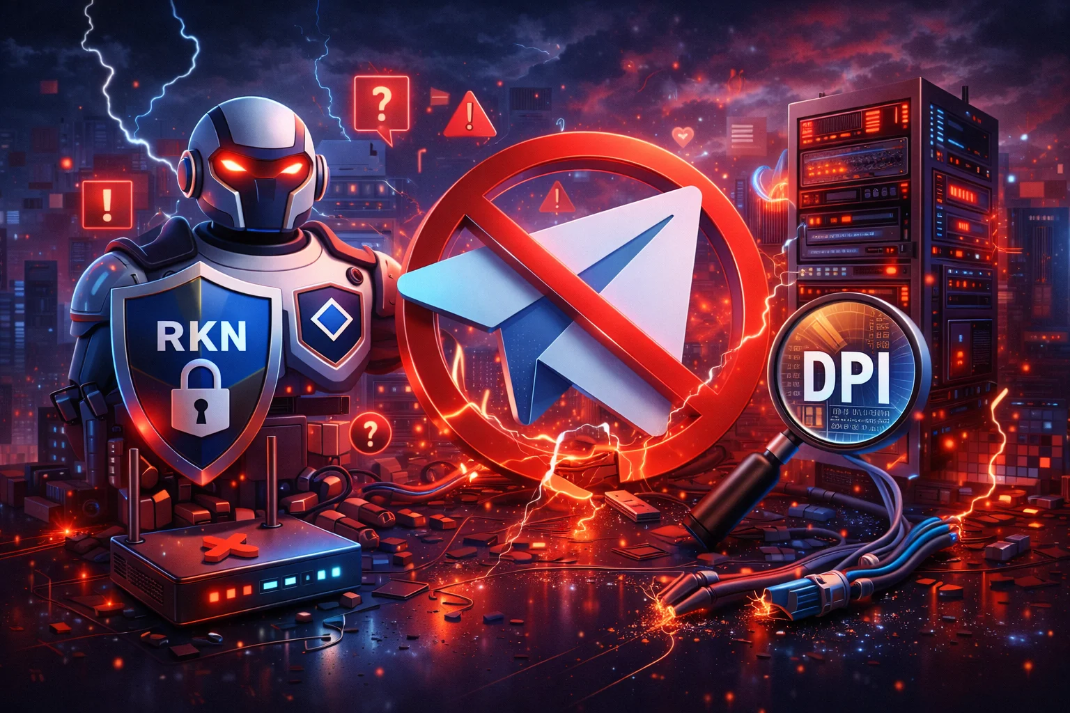 Телеграм не работает что делать? Вся правда про РКН и работу DPI