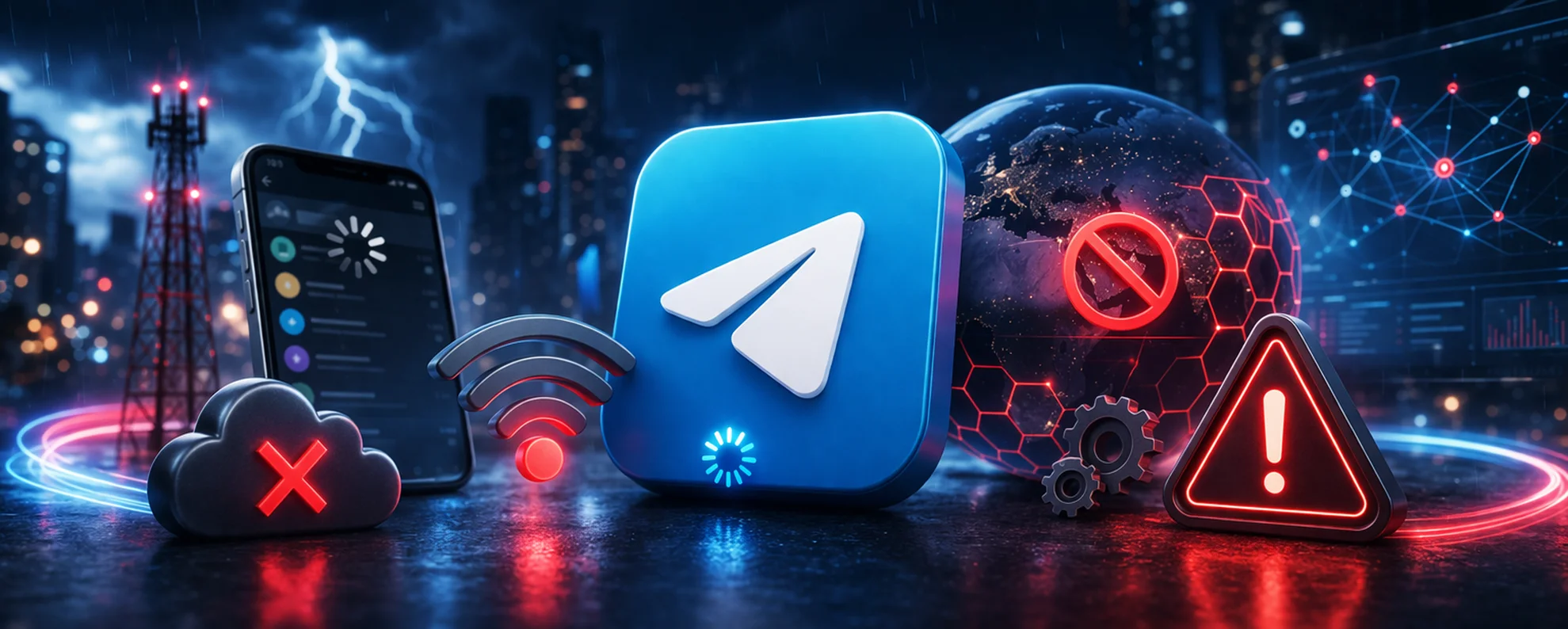 Почему Telegram не работает и не грузит в 2026 году