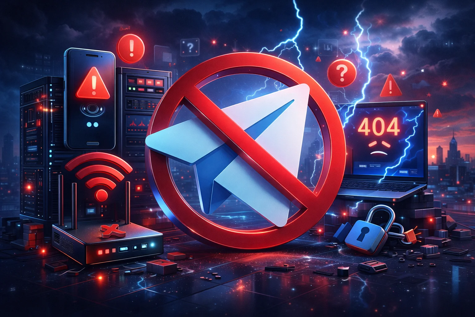 Что делать если не работает Telegram сегодня?