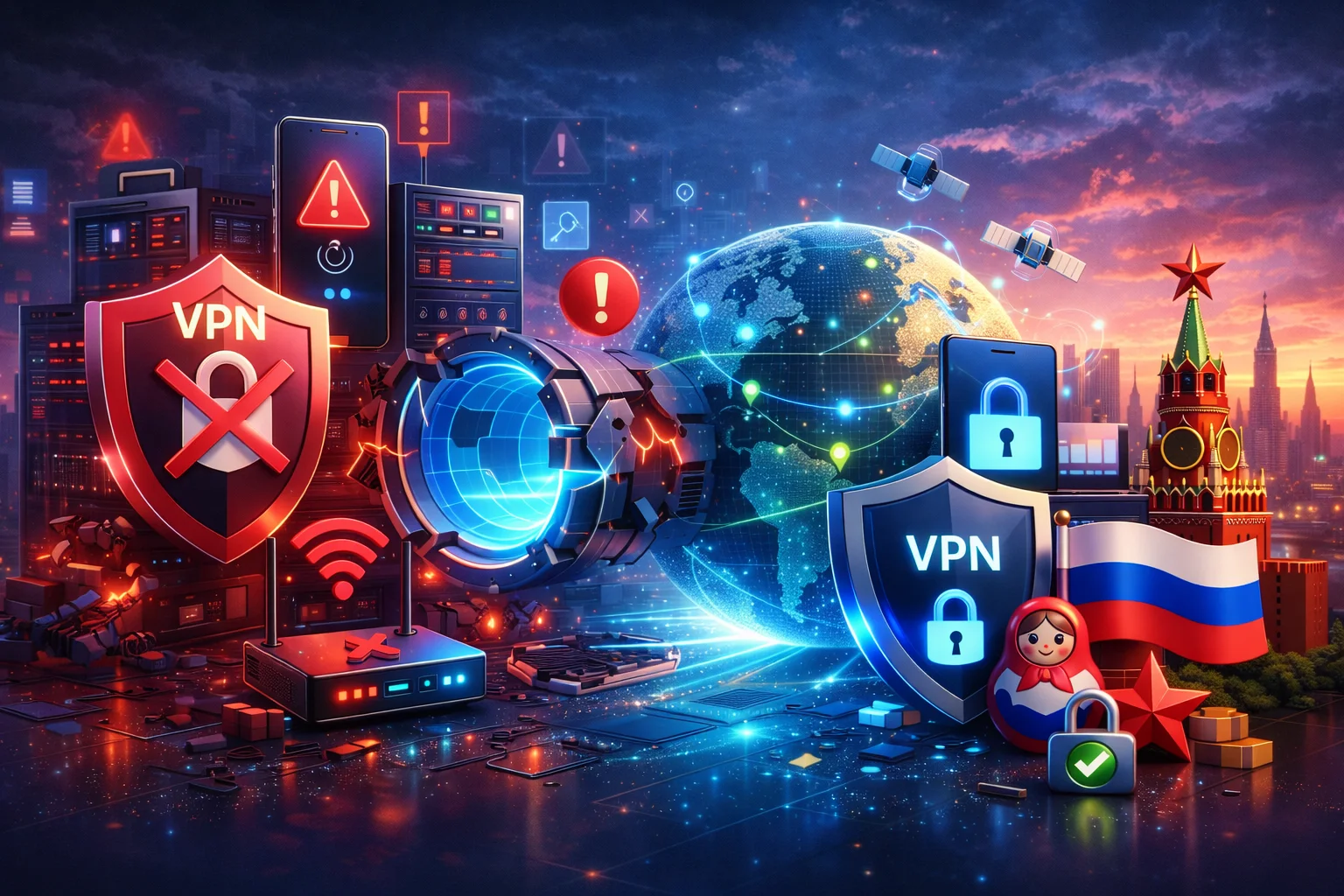 Почему твой ВПН не работает? Лучшие бесплатные VPN работающие в России в 2026 году